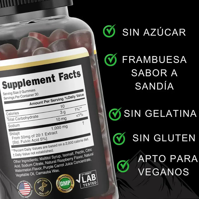 Gomitas Shilajit-PREMIUM